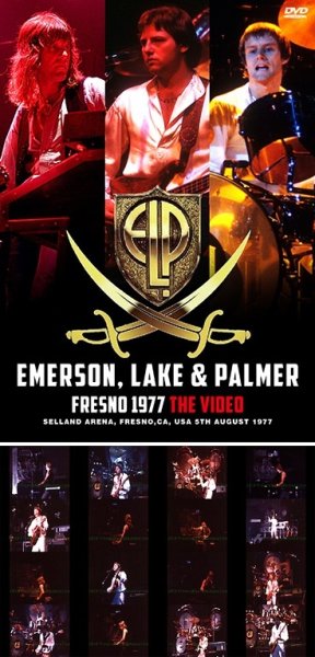 Photo1: EMERSON, LAKE & PALMER - FRESNO 1977: THE VIDEO DVDR [Amity 590] (1)