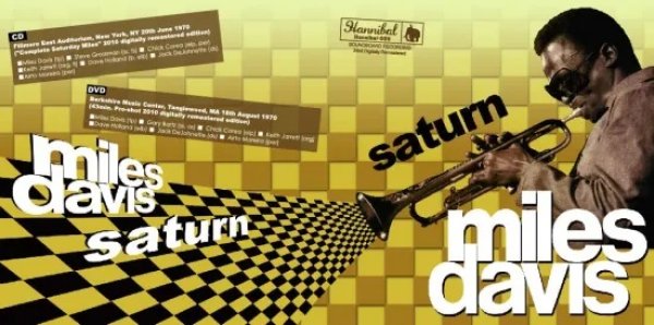 Photo1: MILES DAVIS - SATURN CD + BONUS DVDR [HANNIBAL] (1)