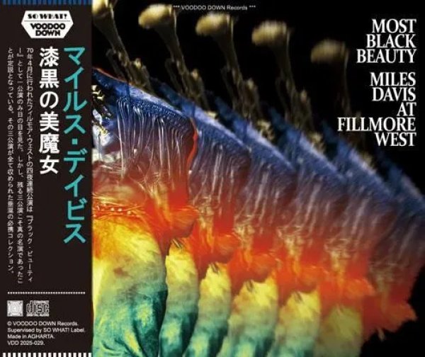 Photo1: MILES DAVIS - MOST BLACK BEAUTY / LIVE AT FILLMORE WEST, APRIL 1970 - 2025 UPGRADE 3CD [VOODOO DOWN] (1)