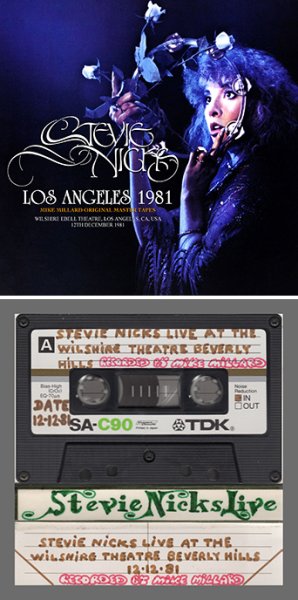 Photo1: STEVIE NICKS - LOS ANGELES 1981: MIKE MILLARD ORIGINAL MASTER TAPES CDR [Uxbridge 1257] (1)