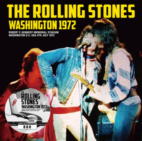 Photo1: THE ROLLING STONES - WASHINGTON 1972 CD (1)