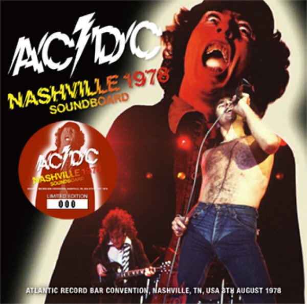 Photo1: AC/DC - NASHVILLE 1978 SOUNDBOARD CD [ZODIAC 900] (1)
