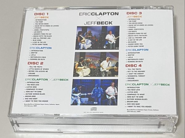 Photo5: ERIC CLAPTON / JEFF BECK - VERSUS 4CD + 4DVD [MID VALLEY] ★★★STOCK ITEM / OUT OF PRINT / VERY RARE★★★ (5)