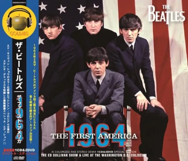Photo1: THE BEATLES - THE FIRST AMERICA 1964 CD + 2DVD [BMI] (1)
