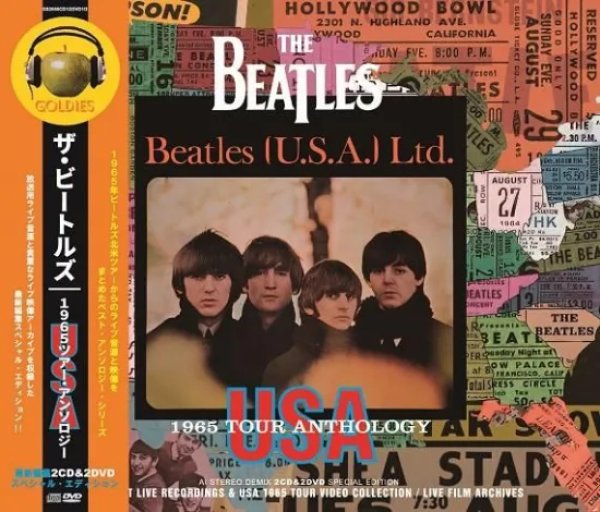 Photo1: THE BEATLES - USA 1965 TOUR ANTHOLOG 2CD + DVD [GOLDIES] (1)