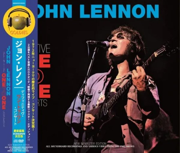 Photo1: JOHN LENNON - DEFINITIVE ONE TO ONE CONCERTS : NEW REMASTER EDITION 2CD+DVD [GOLDIES] (1)