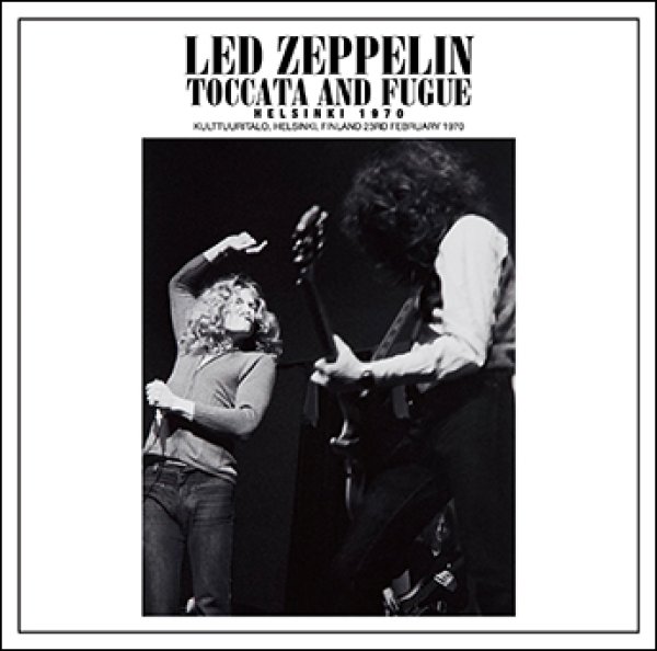 Photo1: LED ZEPPELIN - TOCCATA AND FUGUE: HELSINKI 1970 2CD (1)