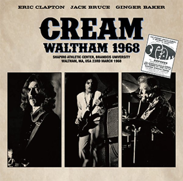 Photo1: CREAM - WALTHAM 1968 2CD [Beano-215] (1)