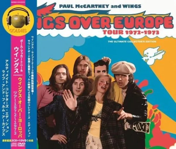 Photo1: PAUL McCARTNEY & WINGS - WINGS OVER EUROPE : TOUR 1972-1973 2CD+DVD [GOLDIES] (1)