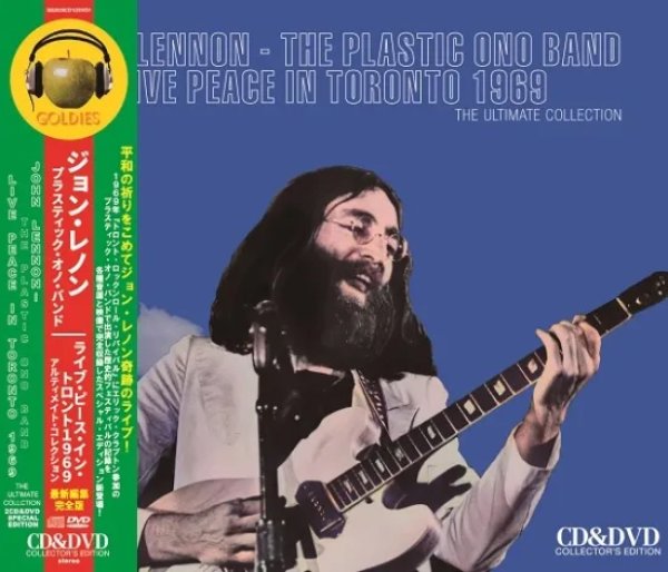 Photo1: JOHN LENNON - LIVE PEACE IN TORONTO 1969 : THE ULTIMATE COLLECTION 2CD+DVD [GOLDIES] (1)