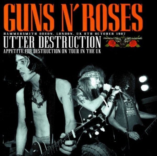 Photo1: GUNS N' ROSES - UTTER DESTRUCTION: HAMMERSMITH 1987 2CDR [Shades 025] (1)