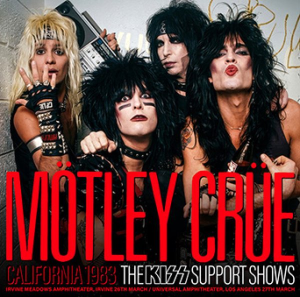 Photo1: MOTLEY CRUE - CALIFORNIA 1983: THE KISS SUPPORT SHOWS CDR [Shades 2770] (1)