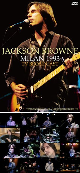 Photo1: JACKSON BROWNE - MILAN 1993 TV BROADCAST DVDR [Uxbridge 2992] (1)