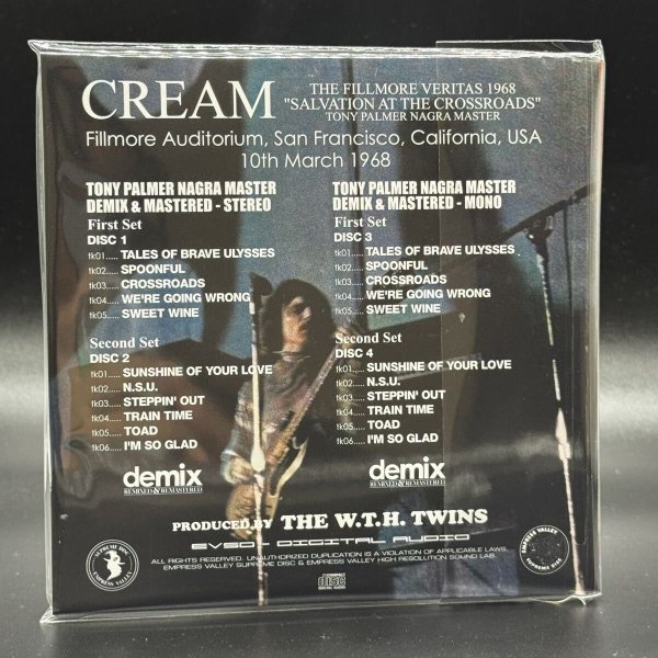 Photo6: CREAM - SALVATION AT THE CROSSROADS 8CD WITH BOOKELT[EMPRESS VALLEY] DEFINITIVE FILLMORE 1968 (6)