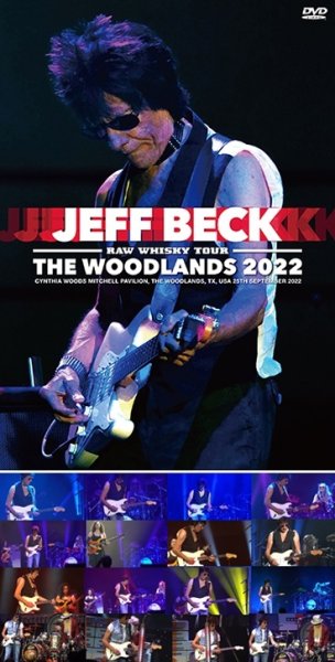 Photo1: JEFF BECK - THE WOODLANDS 2022 DVDR [Uxbridge 1821] (1)