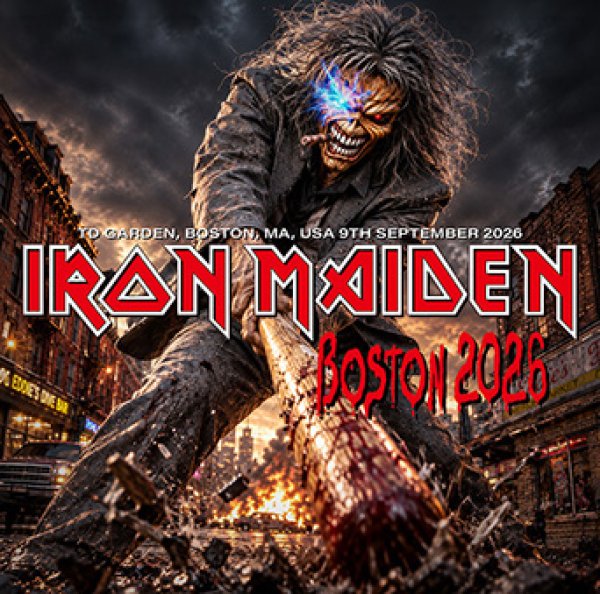 Photo1: IRON MAIDEN - BOSTON 2026 2CDR [Shades 2766] (1)