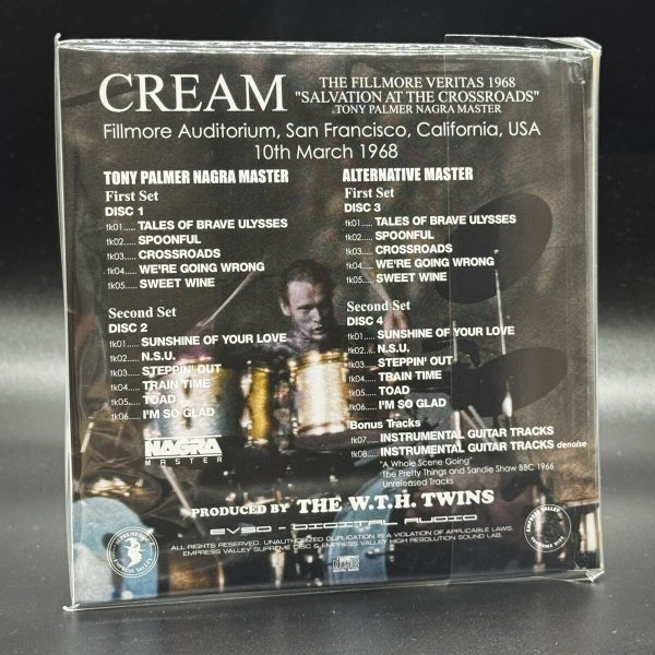 Photo4: CREAM - SALVATION AT THE CROSSROADS 8CD + 2 BONUS CDR WITH BOOKELT[EMPRESS VALLEY] DEFINITIVE FILLMORE 1968 (4)