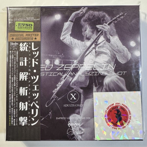 Photo1: LED ZEPPELIN - STATISTICAL ANALYZING SHOT 9CD BOX [EMPRESS VALLEY] ★★★STOCK ITEM / OUT OF PRINT / VERY RARE★★★ (1)