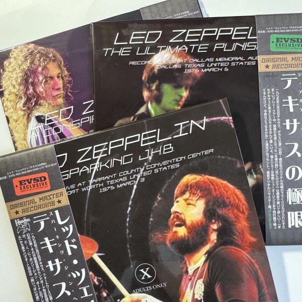 Photo10: LED ZEPPELIN - STATISTICAL ANALYZING SHOT 9CD BOX [EMPRESS VALLEY] ★★★STOCK ITEM / OUT OF PRINT / VERY RARE★★★ (10)