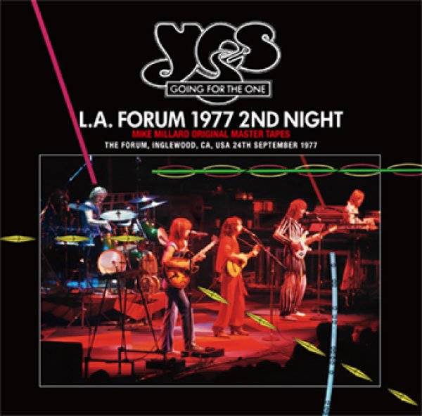 Photo1: YES - L.A. FORUM 1977 2ND NIGHT: MIKE MILLARD ORIGINAL MASTER TAPES 2CD [Virtuoso 521/522] (1)