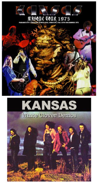 Photo1: KANSAS - MASQUE TOUR: PORTLAND 1975 CD + Ltd Bonus CDR "WHITE CLOVER DEMOS"[Virtuoso 072] (1)