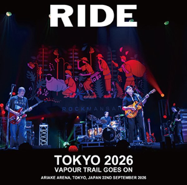 Photo1: RIDE - TOKYO 2026: VAPOUR TRAIL GOES ON CDR [Uxbridge 2997] (1)