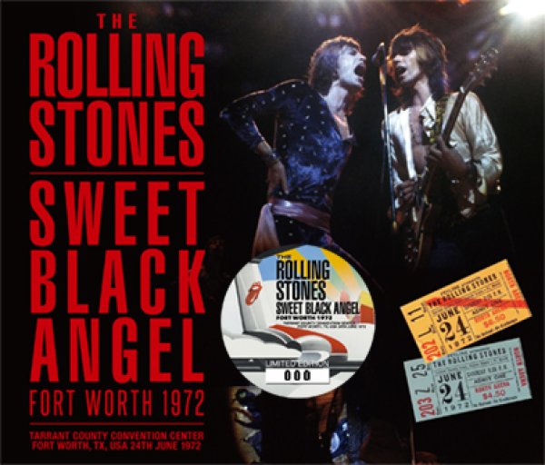 Photo1: THE ROLLING STONES - SWEET BLACK ANGEL: FORT WORTH 1972 4CD (1)