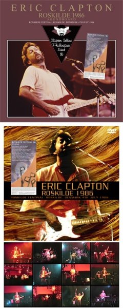 Photo1: ERIC CLAPTON - ROSKILDE 1986 SOUNDBOARD 2CD plus Bonus DVDR "ROSKILDE 1986" [Beano-258] (1)