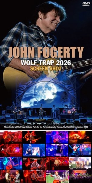 Photo1: JOHN FOGERTY - WOLF TRAP 2026 SCREEN SHOT DVDR [Uxbridge 3003] (1)