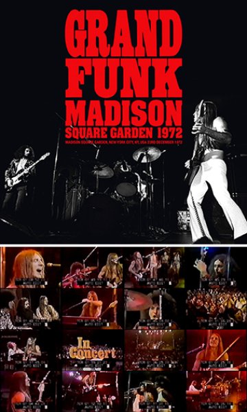 Photo1: GRAND FUNK - MADISON SQUARE GARDEN 1972 CDR+DVDR [Uxbridge 998] (1)