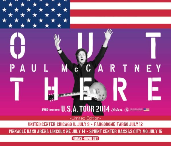 Photo1: PAUL McCARTNEY - OUT THERE U.S.A. TOUR FILM 8DVD [EMPRESS VALLEY / XAVEL] (1)