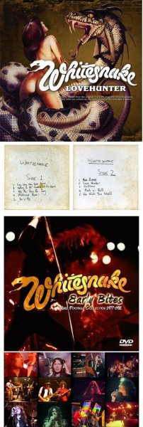 Photo1: WHITESNAKE - LOVEHUNTER : LOST REEL MASTERS CD + Ltd Bonus DVDR "EARLY BITES" (1)
