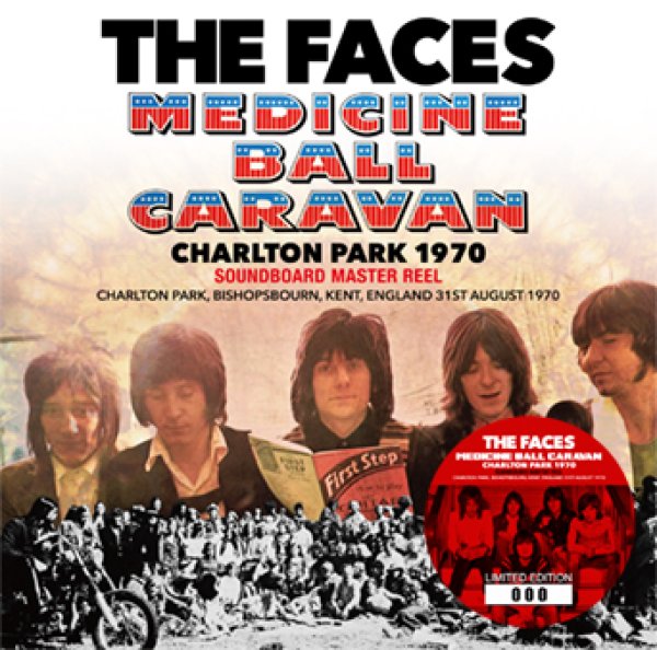 Photo1: THE FACES - MEDICINE BALL CARAVAN CHARLTON PARK 1970 SOUNDBOARD MASTER REEL CD [Wardour-723] (1)