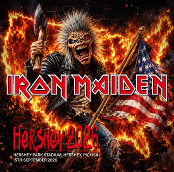 Photo1: IRON MAIDEN - HERSHEY 2026 2CDR [Shades 2776] (1)