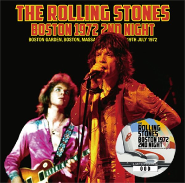 Photo1: THE ROLLING STONES - BOSTON 1972 2ND NIGHT 2CD (1)