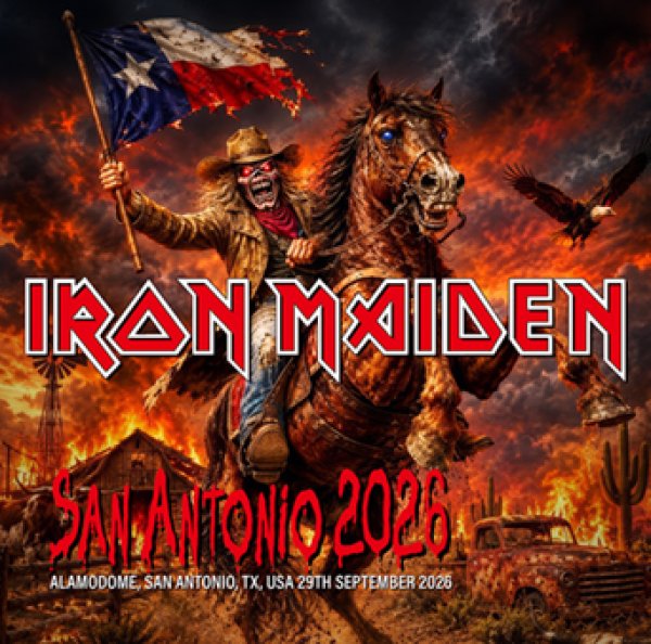 Photo1: IRON MAIDEN - SAN ANTONIO 2026 2CDR [Shades 2780] (1)