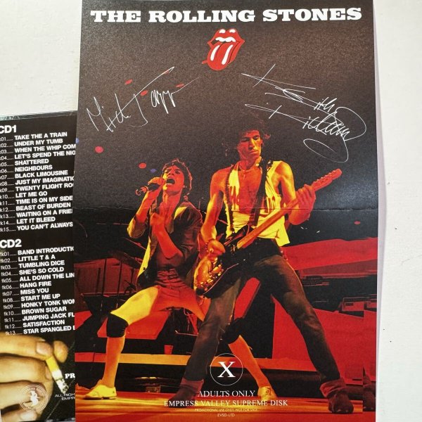 Photo5: THE ROLLING STONES - JUMP! 2CD COMPLETE HOUSTON 1981 LIMITED EDITION [EMPRESS VALLEY]  (5)