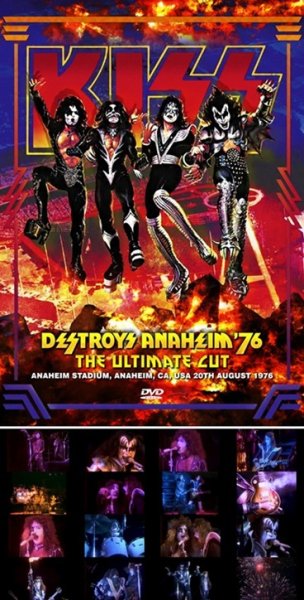 Photo1: KISS - DESTROYS ANAHEIM '76 THE ULTIMATE CUT DVDR [ Shades 2781] (1)
