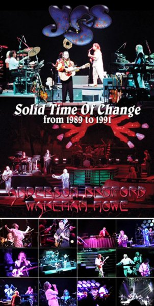Photo1: ABWH / YES - SOLID TIME OF CHANGE from 1989 to 1991 2DVDR [Amity DVD Series 003] (1)
