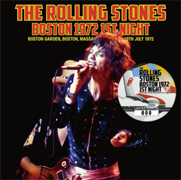 Photo1: THE ROLLING STONES - BOSTON 1972 1ST NIGHT 2CD (1)