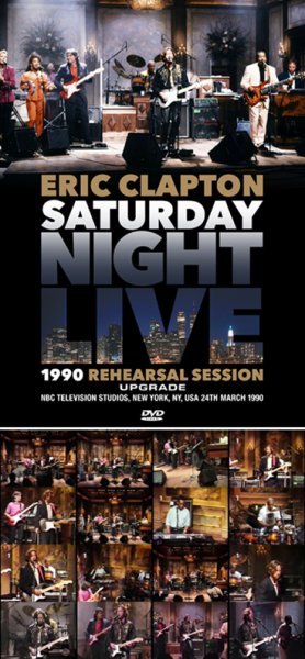Photo1: ERIC CLAPTON - SATURDAY NIGHT LIVE 1990 REHEARSAL SESSION: UPGRADE DVDR [Uxbridge 2990] (1)