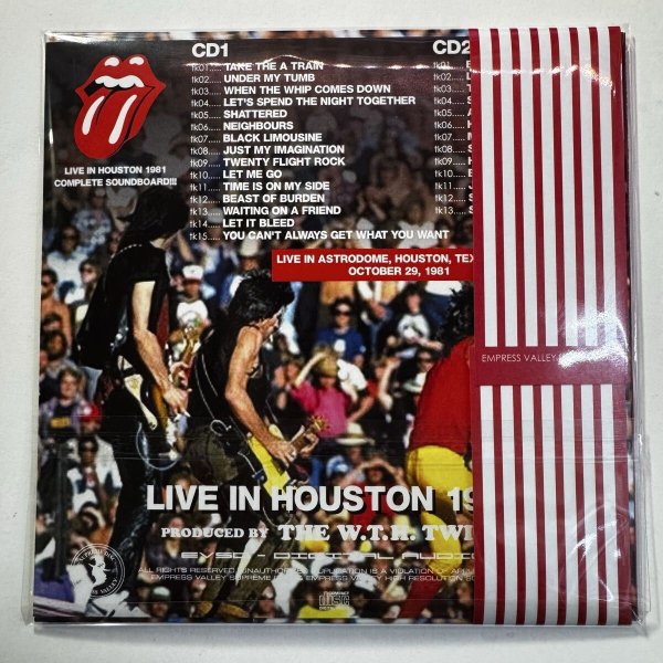 Photo2: THE ROLLING STONES - JUMP! 2CD COMPLETE HOUSTON 1981 [EMPRESS VALLEY] (2)