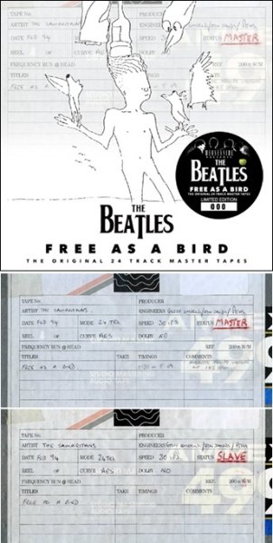 Photo1: THE BEATLES - FREE AS A BIRD: THE ORIGINAL 24 TRACK MASTER TAPES 2CD [Merseyside 036] (1)