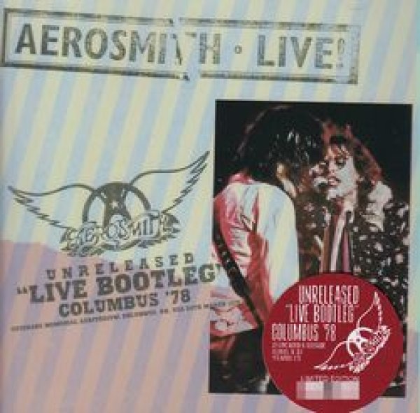 Photo1: AEROSMITH - UNRELEASED “LIVE BOOTLEG" COLUMBUS ‘78 CD [ZODIAC 747] ★★★STOCK ITEM / OUT OF PRINT WITH STICKER★★★ (1)
