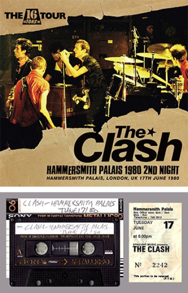 Photo1: THE CLASH - HAMMERSMITH PALAIS 1980 2ND NIGHT 2CD [Wardour-388] (1)