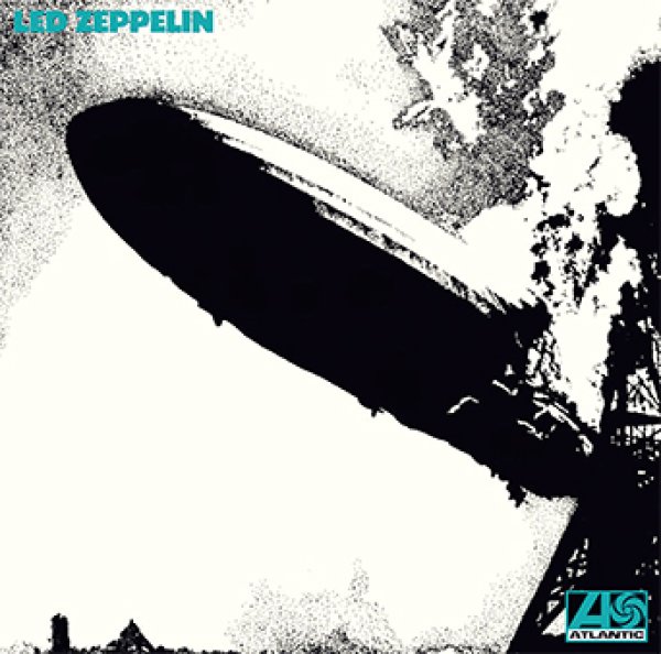 Photo1: LED ZEPPELIN - LED ZEPPELIN UK LP (ATLANTIC 588171 TURQUOISE LETTERING) CD *2nd Press (1)