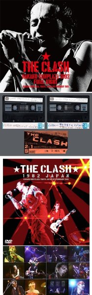 Photo1: THE CLASH - NAKANO SUNPLAZA 1982 FINAL NIGHT 2CD + Ltd Bonus DVDR "1982 JAPAN" [Wardour-428] (1)