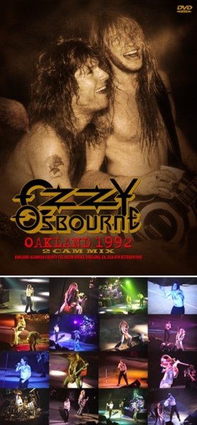 Photo1: OZZY OSBOURNE - OAKLAND 1992 2 CAM MIX DVDR [Shades 2785] (1)