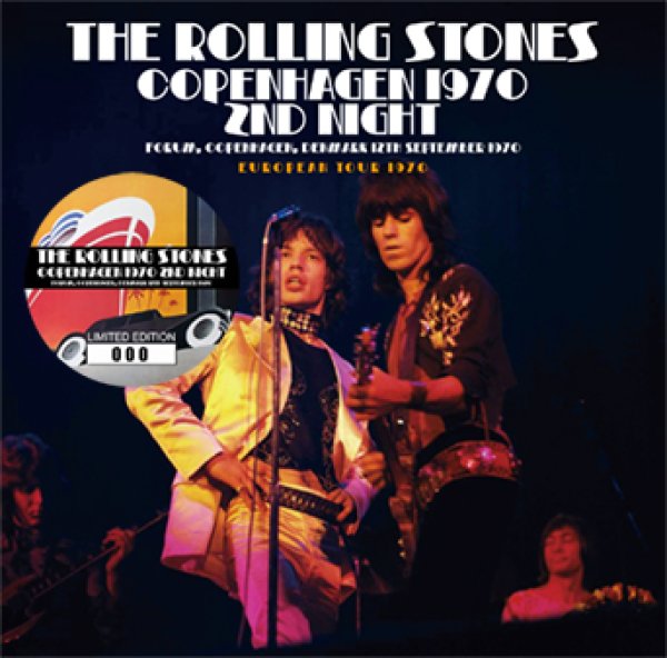 Photo1: THE ROLLING STONES - COPENHAGEN 1970 2ND NIGHT CD (1)