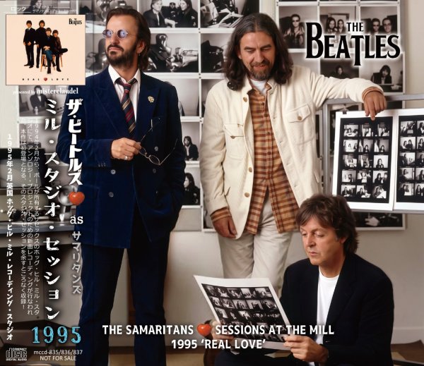 Photo1: THE BEATLES - SAMARITANS SESSIONS AT THE MILL 1995 'REAL LOVE' 3CD [MISTERCLAUDEL] (1)